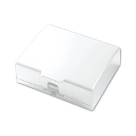 ฝากันน้ำสำหรับเต้ารับ SIEMENS ซีรีส์ AZIO ขนาด 120 มม. สีขาว_0